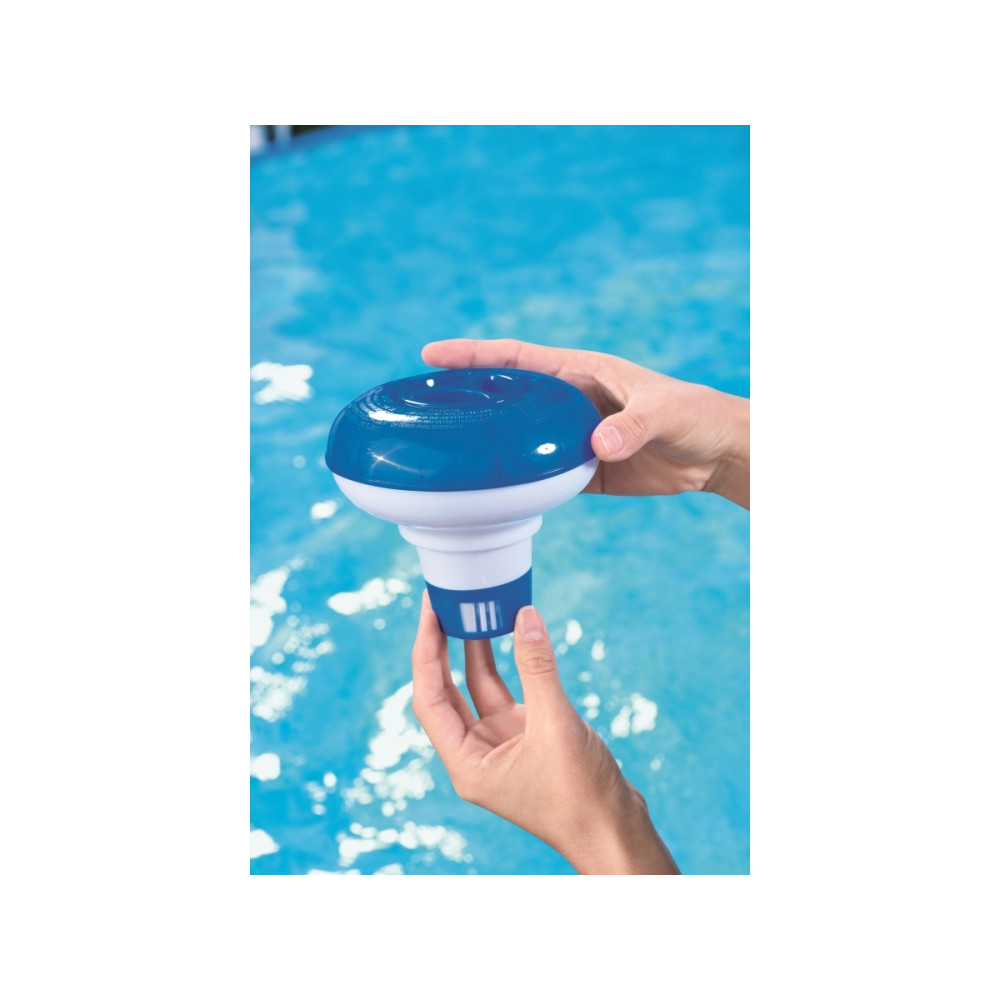 Produktbild för Bestway 58210, Klor/kost dispenser, Blå, Hvid, 69 g, Folieta...