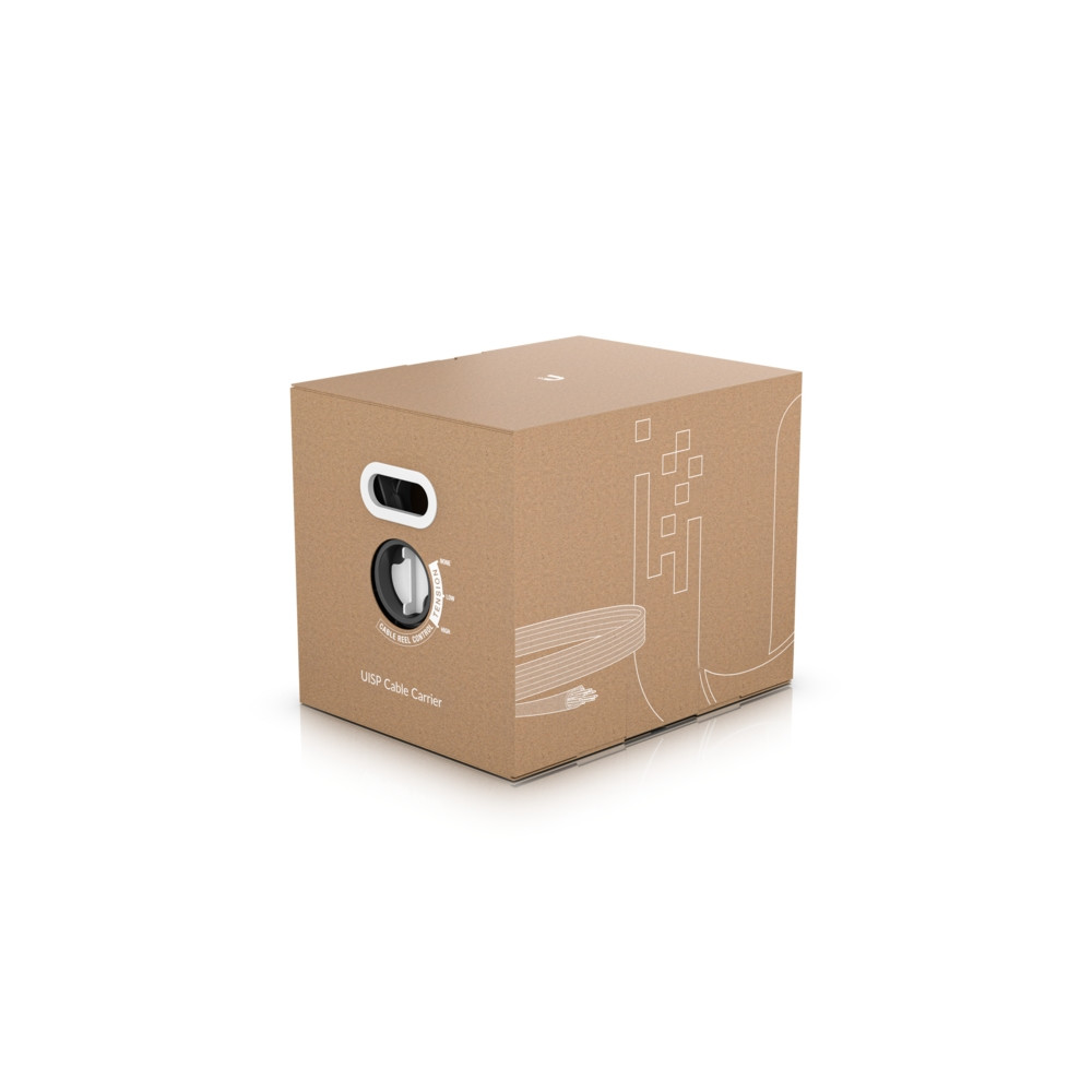 Produktbild för Ubiquiti UISP Cable Carrier - bulkkabel - 305 m - svart