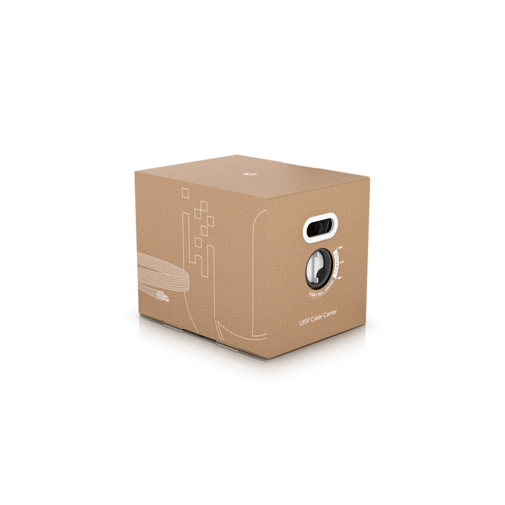 Produktbild för Ubiquiti UISP Cable Carrier - bulkkabel - 305 m - svart