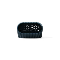 Produktbild för LEXON Ray Clock, Digital väckarklocka, Oval, Blå, Akrylnitri...