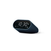 Produktbild för LEXON Ray Clock, Digital väckarklocka, Oval, Blå, Akrylnitri...
