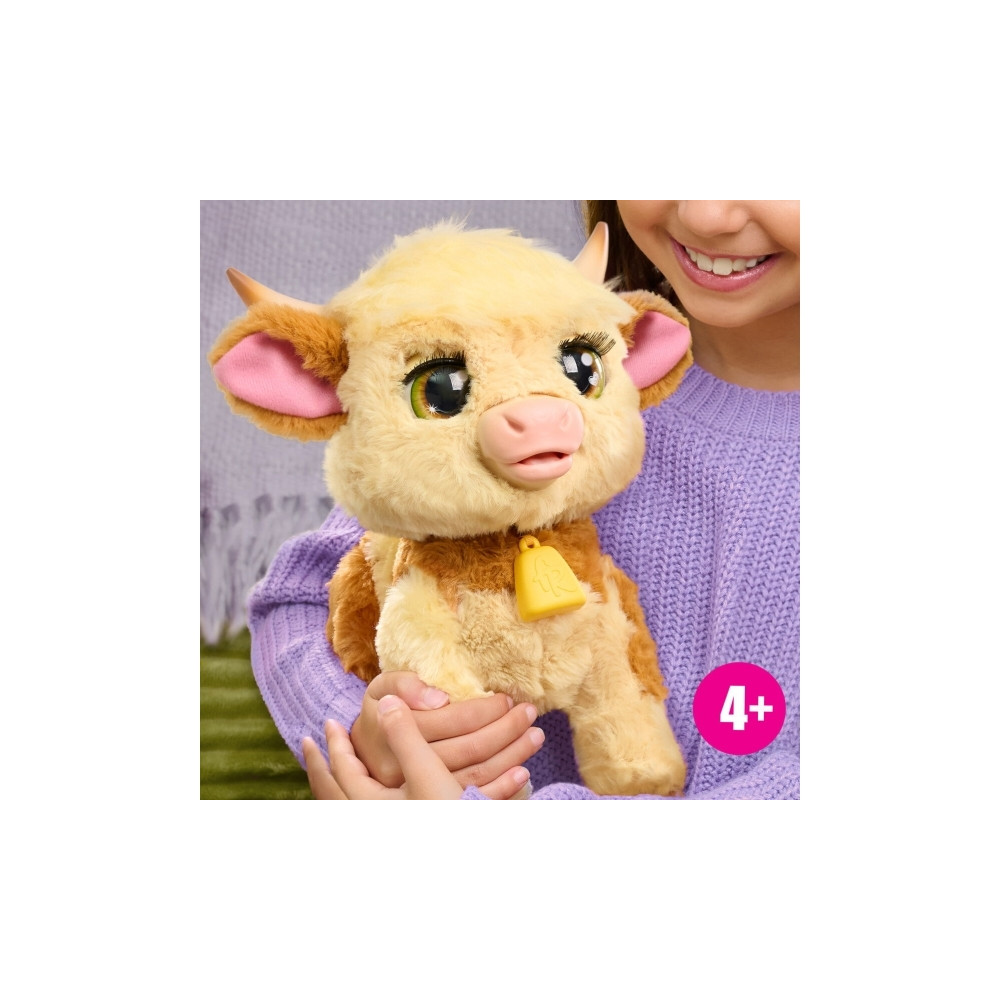 Produktbild för Furreal interaktiv leksak Maggie the Feed and Follow Cow 281...
