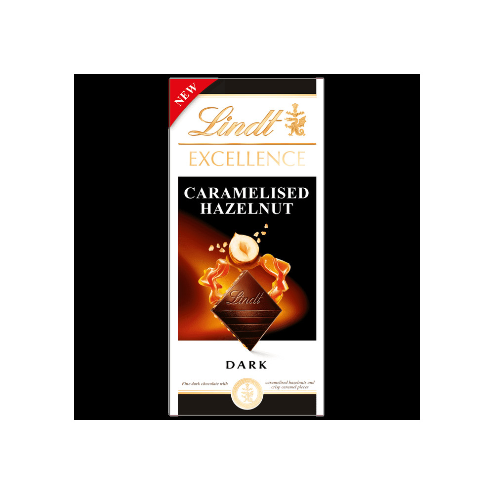 Produktbild för Exellence Caramelized Hazelnut 100 g (Utgånget datum)