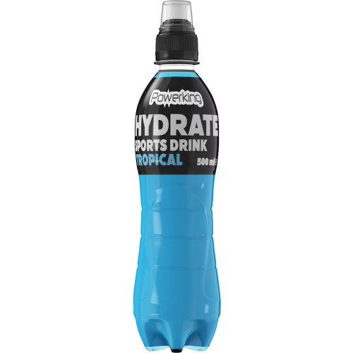POWERKING Tropical Hydrate Sportdryck 50 cl (Utgånget datum)
