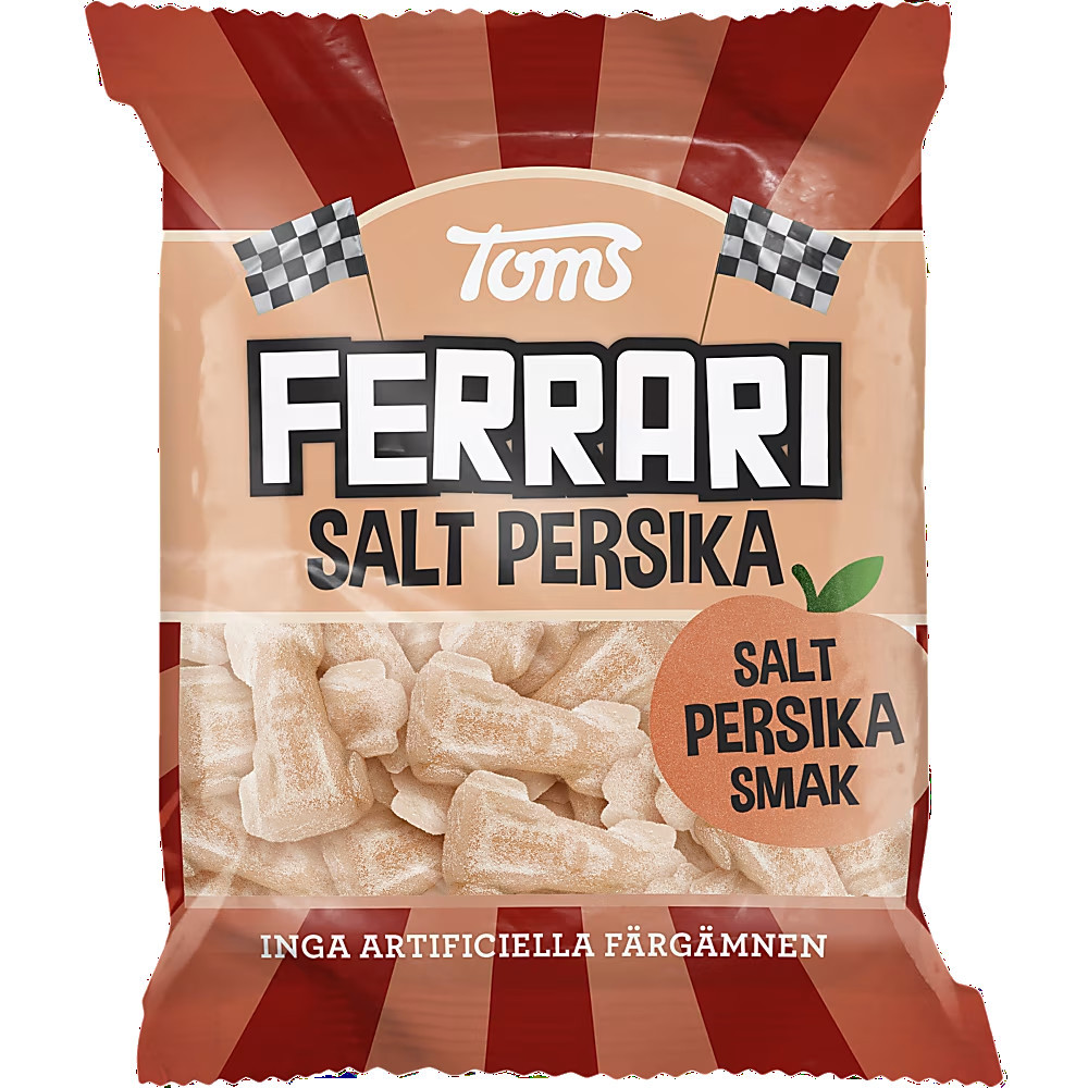 Produktbild för Ferrari Salt Persika 110g
