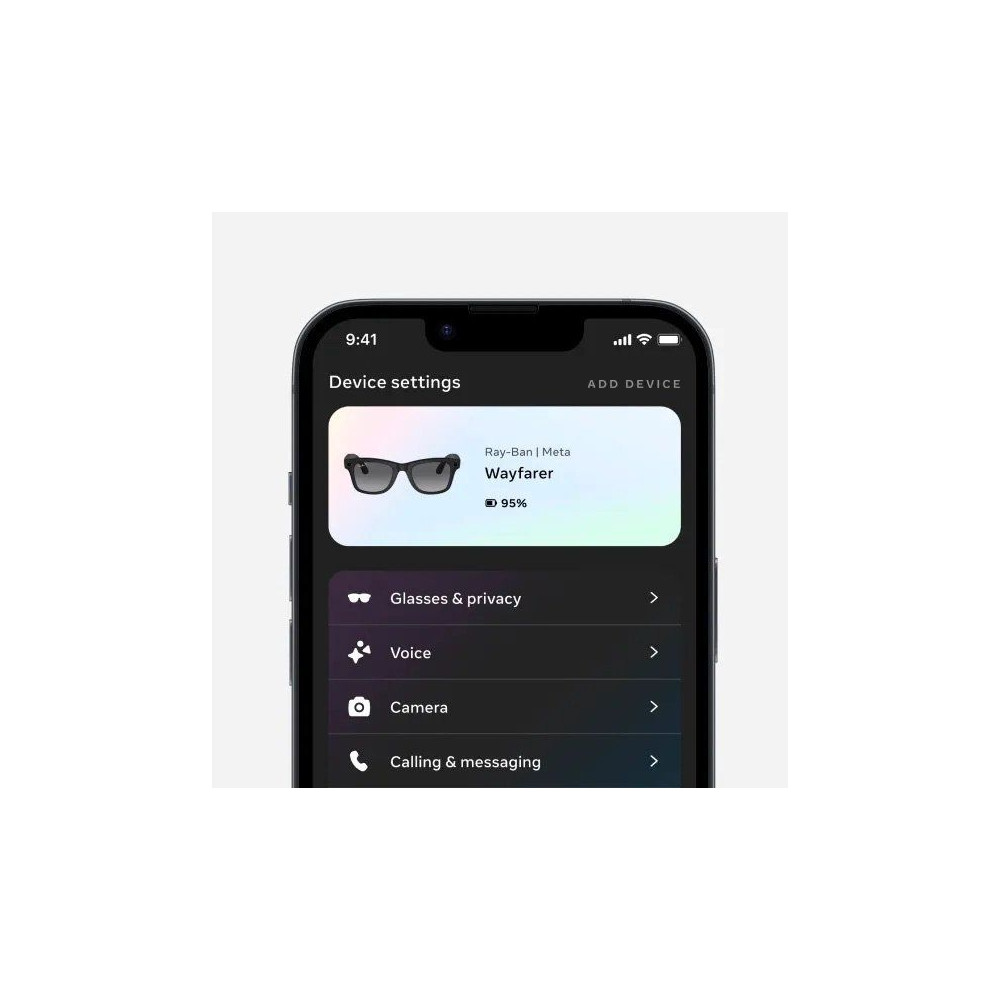 Produktbild för Ray-Ban: Meta Wayfarer