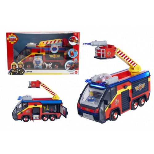 Simba Simba Fireman Sam-set Big brandbil Jupiter interaktiv bil +...