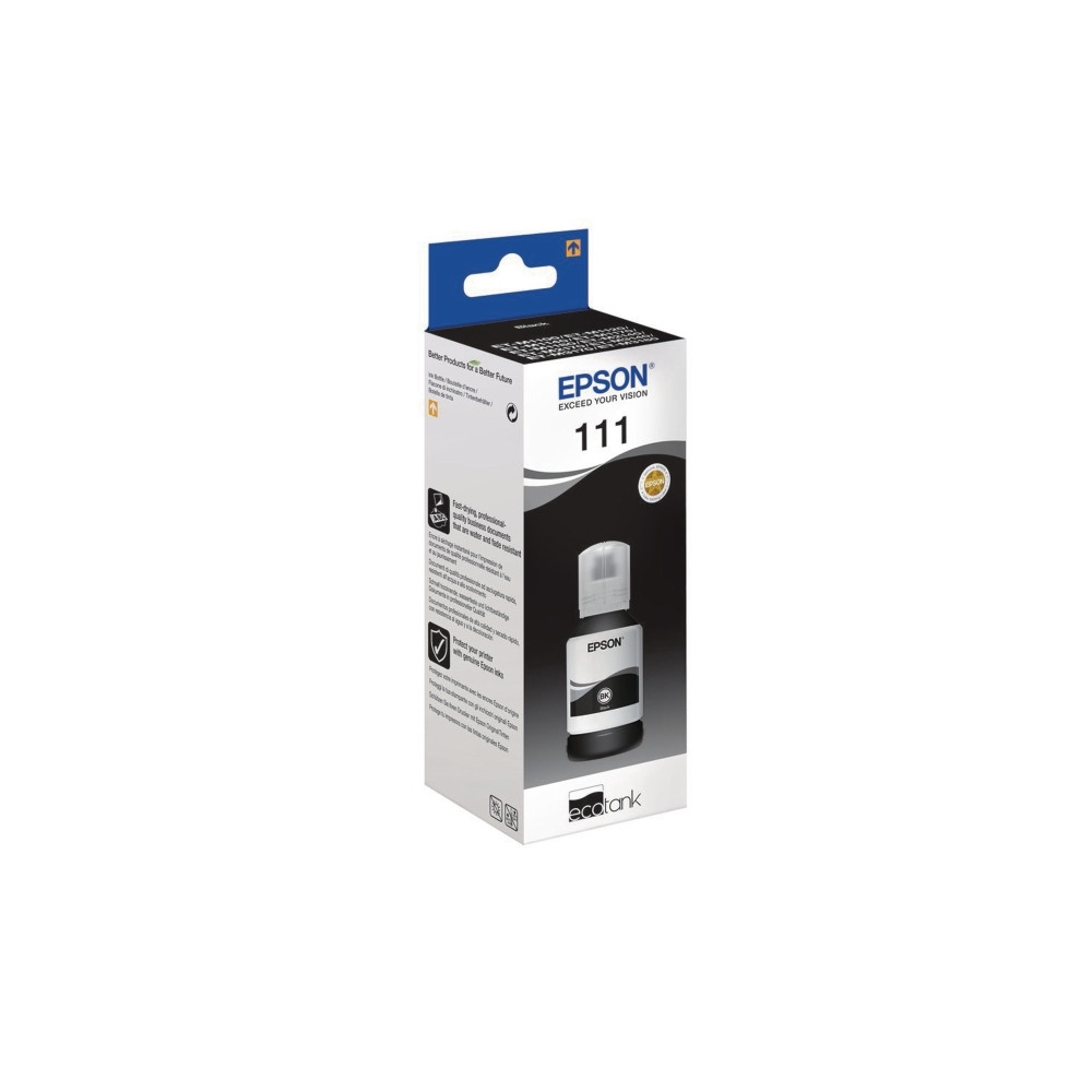 Produktbild för Epson 111 - XL - svart - original - påfyllnadsbläck