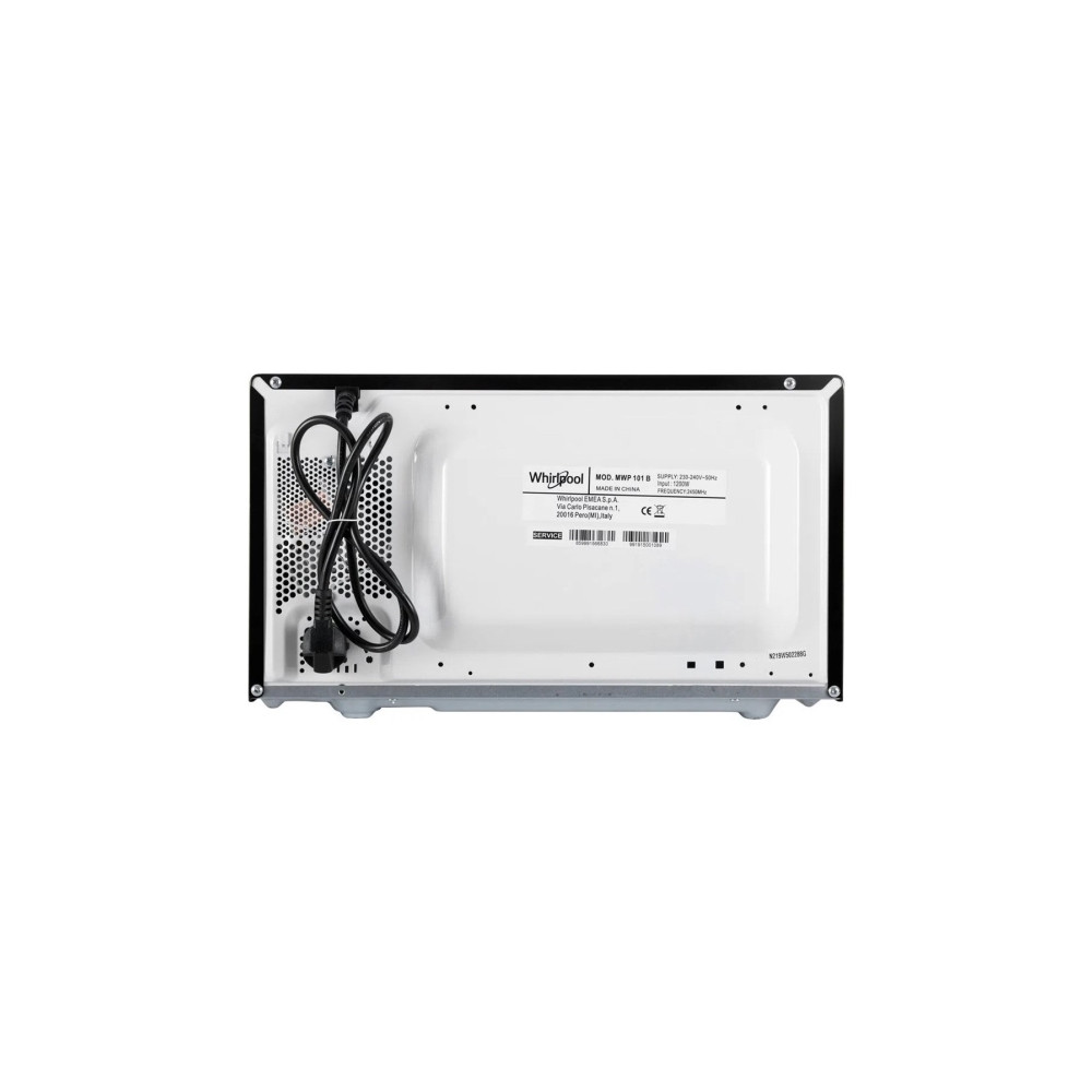 Produktbild för Whirlpool MWP 101 B, Bänkdiskmaskin, Enbart mikrovågsugn, 20...