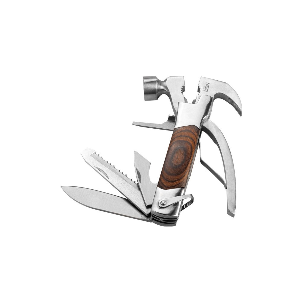 Produktbild för "neo tools" multifunktionellt verktyg rostfritt stål 13-i-1...
