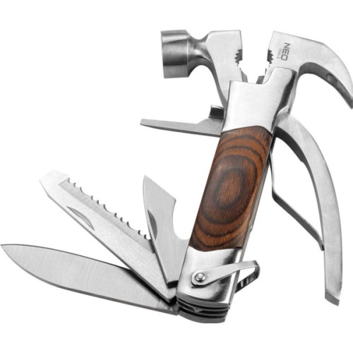 NEO "neo tools" multifunktionellt verktyg rostfritt stål 13-i-1...