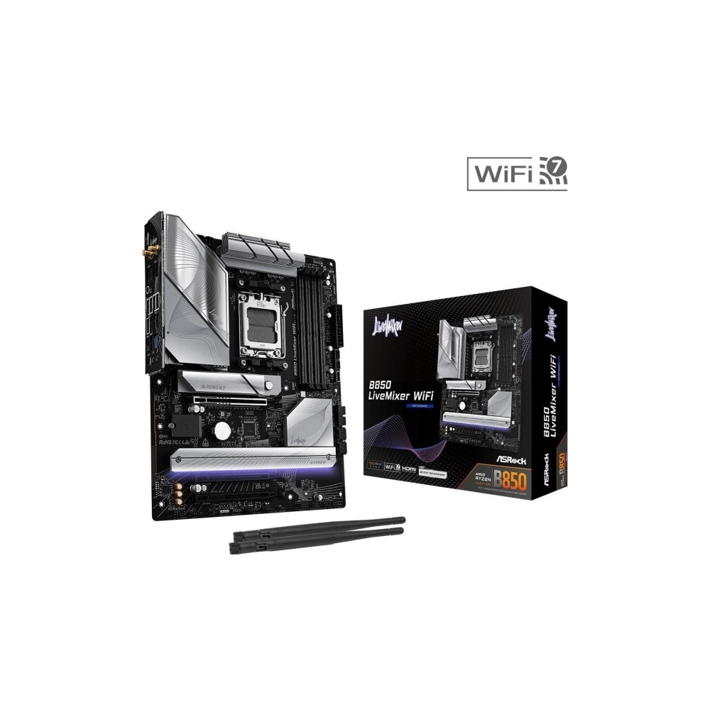 Produktbild för ASRock B850 LIVEMIXER WIFI