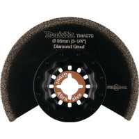 Produktbild för Makita TMA070 - segmentsågblad - för plast, glasfiber, murbruk, kakellim, lättbetong, epoxi, porös betong, cement bonded fiberboard, murbruk, gipsskiva, soft wall tile, kompositmaterial, glass fiber reinforced plastic, fiber cement boards, sand lime brick