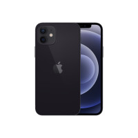 Produktbild för Apple iPhone 12 - svart - 5G smartphone - 64 GB - CDMA / GSM