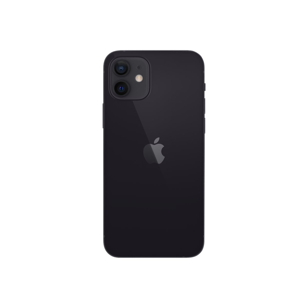 Produktbild för Apple iPhone 12 - svart - 5G smartphone - 64 GB - CDMA / GSM