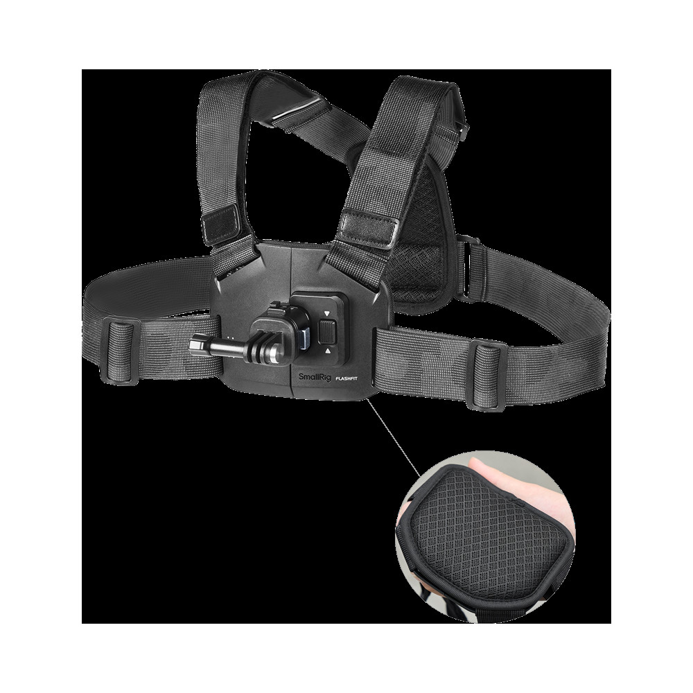 Produktbild för SmallRig 6308 Chest Mount for Phones and Action Cameras
