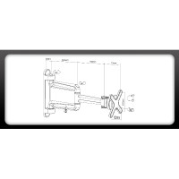 Produktbild för PureMounts PM-Style-23c