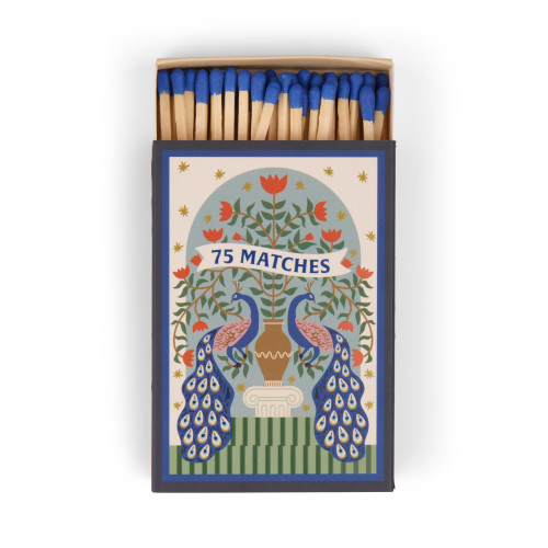 Designworks Collective Tändstickor Adopo Peacock, Blå