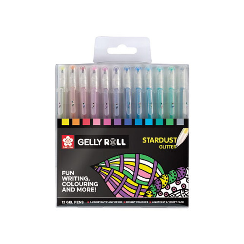Sakura Sakura Gelly Roll Stardust pennset 12-pack/ Gelly Roll Stardust set 12