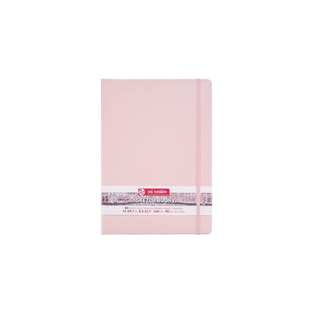 Produktbild för SketchBook Pastel Pink 21 x 30 cm / Skissblock pastellrosa 21 x 30 cm
