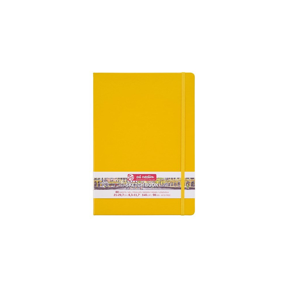 Produktbild för SketchBook Golden Yellow 21 x 30 cm / Skissblock guldgul 21 x 30 cm