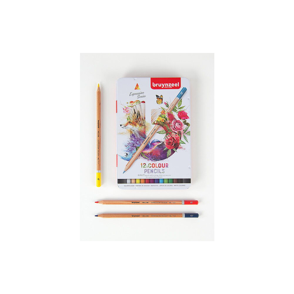 Produktbild för Bruynzeel Expression Colour 12 / Bruynzeel Expression färgpennor 12-pack