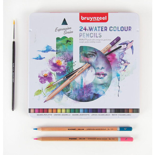 Bruynzeel Bruynzeel Expression Aquarel 24 / Bruynzeel Expression akvarellpennor 24-pack