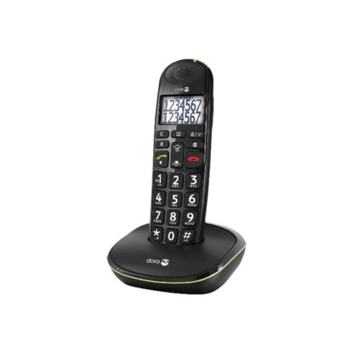Doro DORO PhoneEasy 110 - trådlös telefon med nummerpresentation/samtal väntar (Skadad)