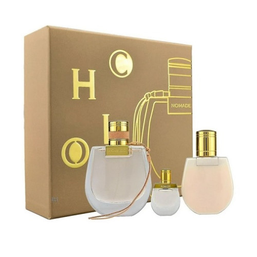 Chloé Chloé Nomade eau de parfum for women 75 ml + tělové mléko 100 ml + parfémovaná voda 5 ml gift set