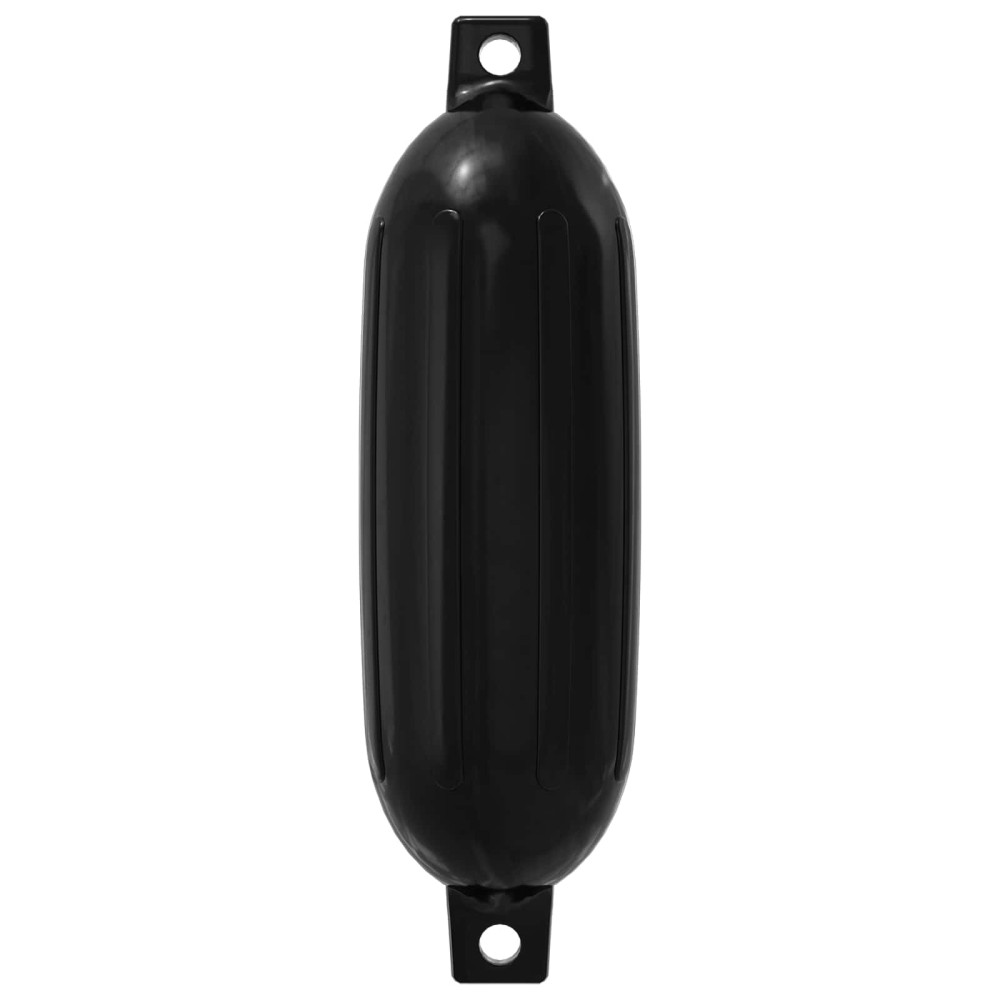 Produktbild för Båt fendrar 2 st Ø 14 x 50 cm Svart PVC