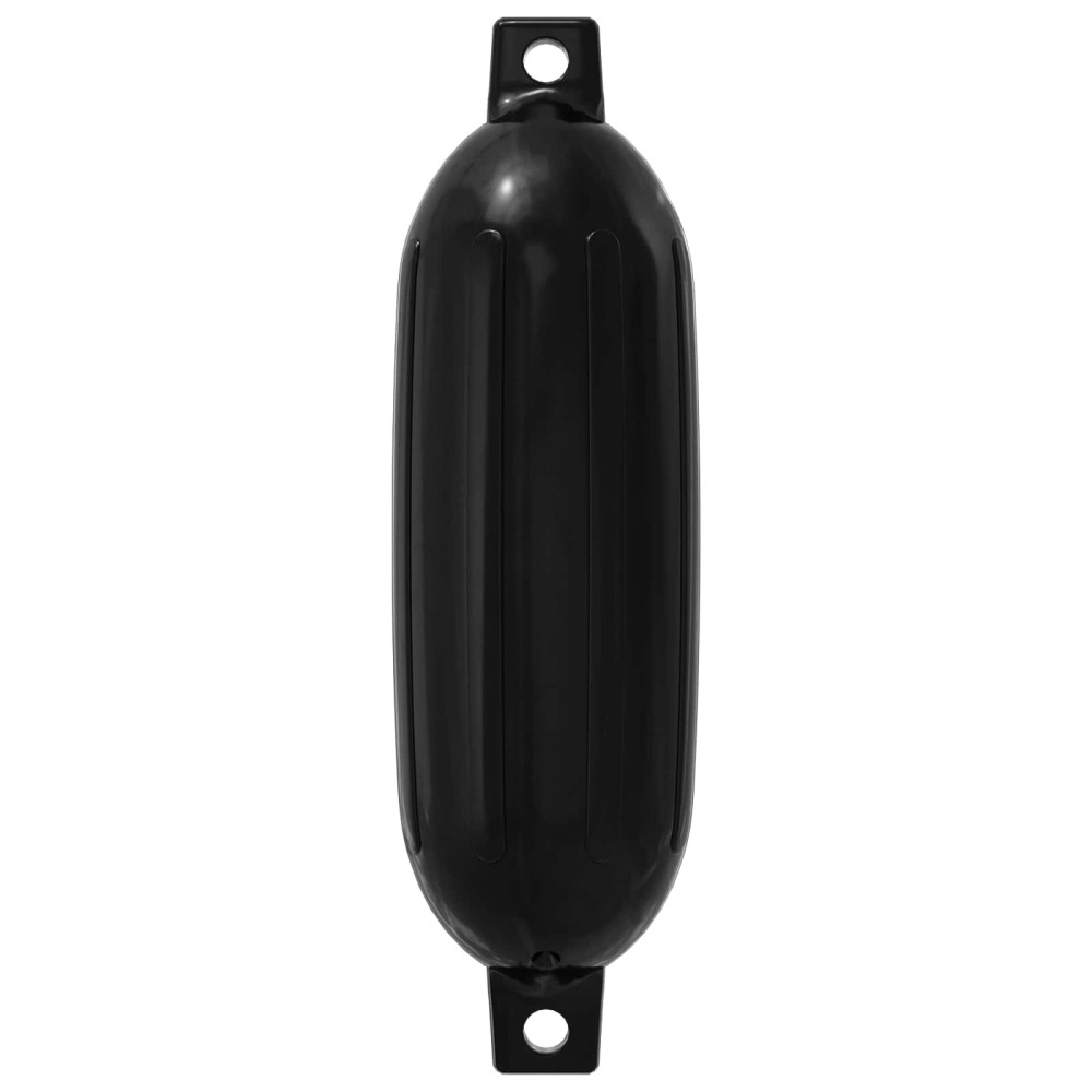 Produktbild för Båt fendrar 2 st Ø 14 x 50 cm Svart PVC