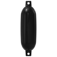 Produktbild för Båt fendrar 2 st Ø 14 x 50 cm Svart PVC