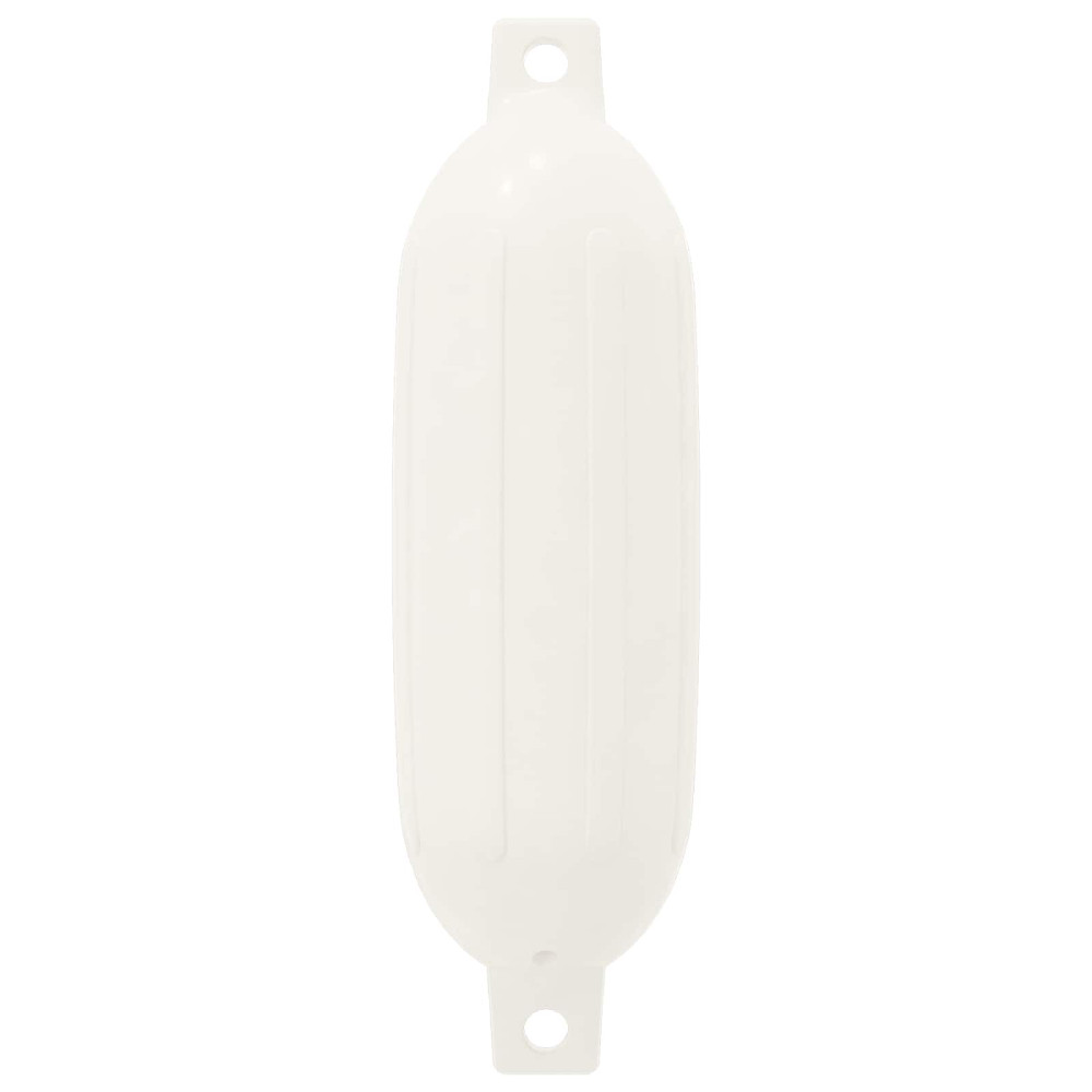 Produktbild för Båt fendrar 2 st Ø 11 x 40 cm Vit PVC