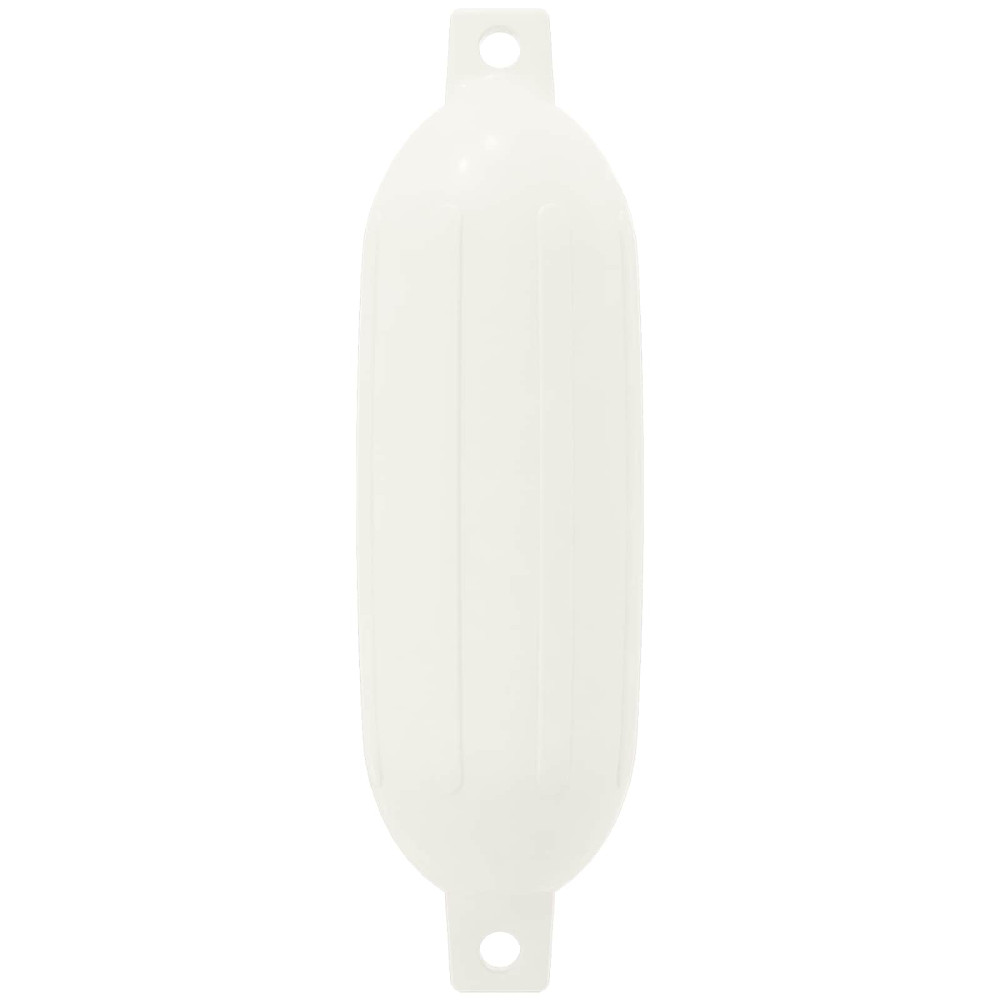 Produktbild för Båt fendrar 2 st Ø 16 x 58 cm Vit PVC