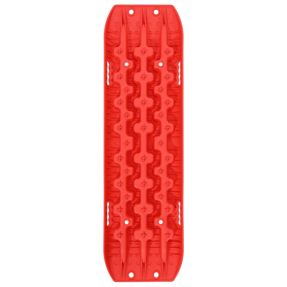 Produktbild för Traktionsplatta 2 pcs Röd 106 x 30,5 x 7 cm Förstärkt nylon