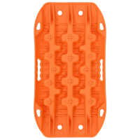 Produktbild för Traktionsplatta 2 pcs Orange 57,5x30,5x5,5 cm Förstärkt nylon