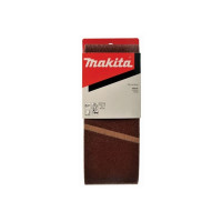 Produktbild för Makita slipband - för trä, metall, plast, icke-järnhaltig metall, stål, målarfärg - 5 delar