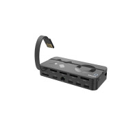Produktbild för Unitek - dockningsstation - USB / USB-C - HDMI - 1GbE