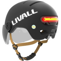 Produktbild för Livall stads-/cykelhjälm Livall L23 med skärm, fallsensor, S...
