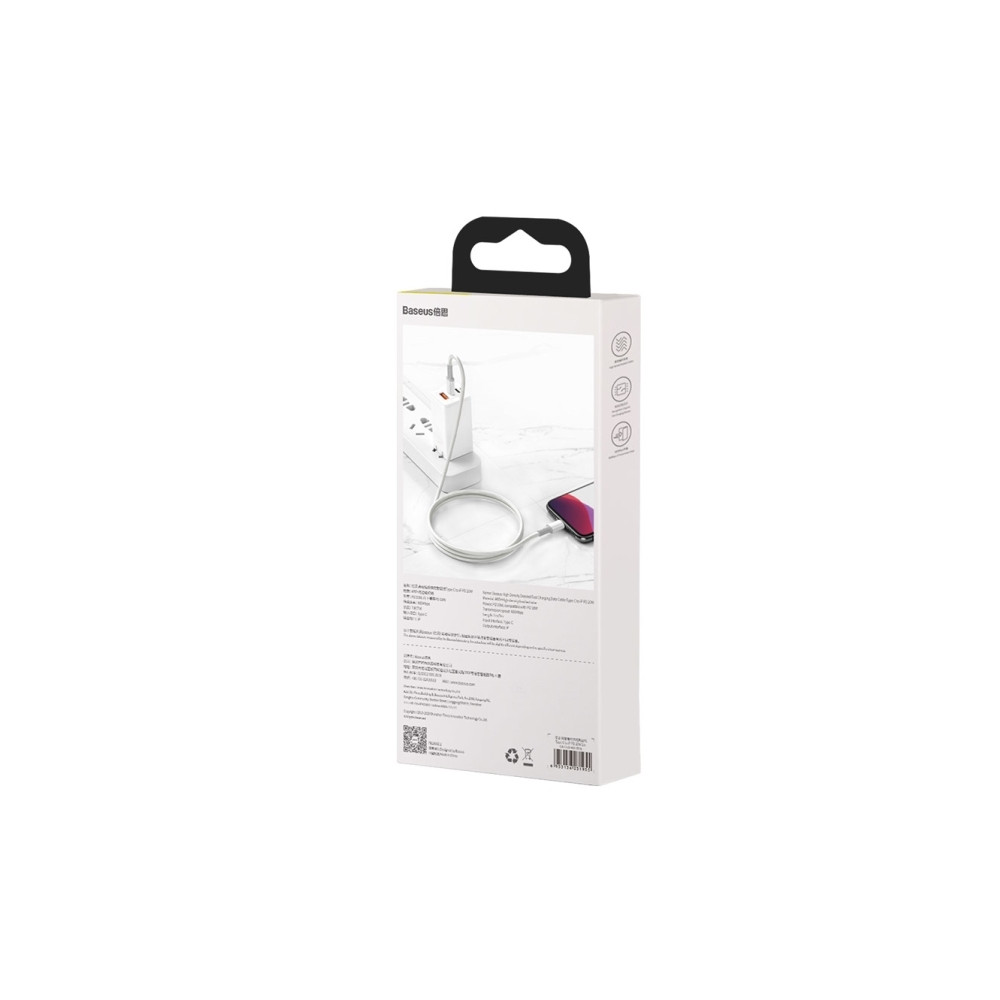 Produktbild för Baseus CATLGD-02, 1 m, Lightning, USB C, Hanstik, Hanstik, H...