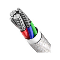 Produktbild för Baseus CATLGD-02, 1 m, Lightning, USB C, Hanstik, Hanstik, H...