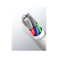 Produktbild för Baseus CATLGD-02, 1 m, Lightning, USB C, Hanstik, Hanstik, H...