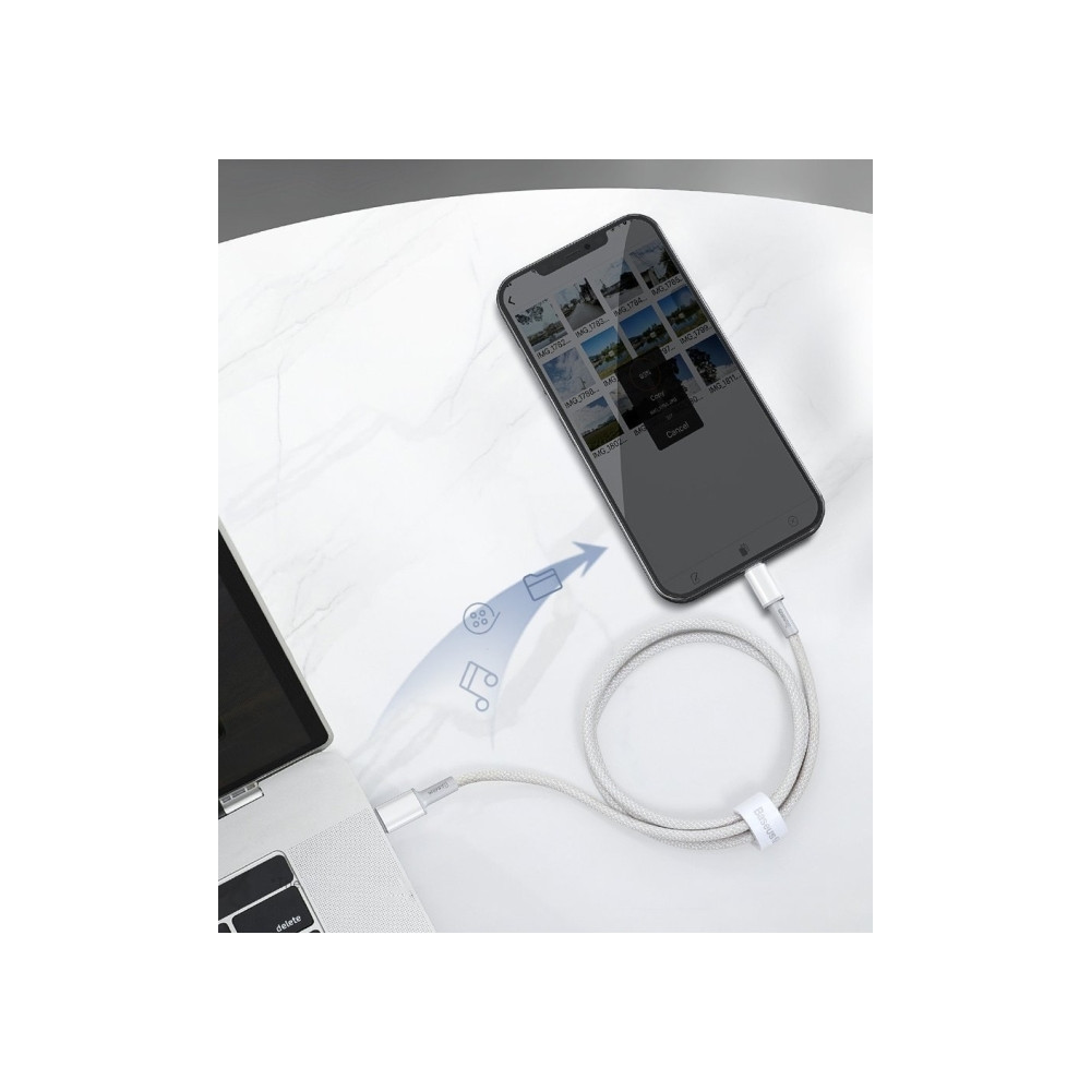 Produktbild för Baseus CATLGD-02, 1 m, Lightning, USB C, Hanstik, Hanstik, H...