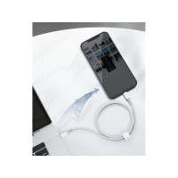 Produktbild för Baseus CATLGD-02, 1 m, Lightning, USB C, Hanstik, Hanstik, H...
