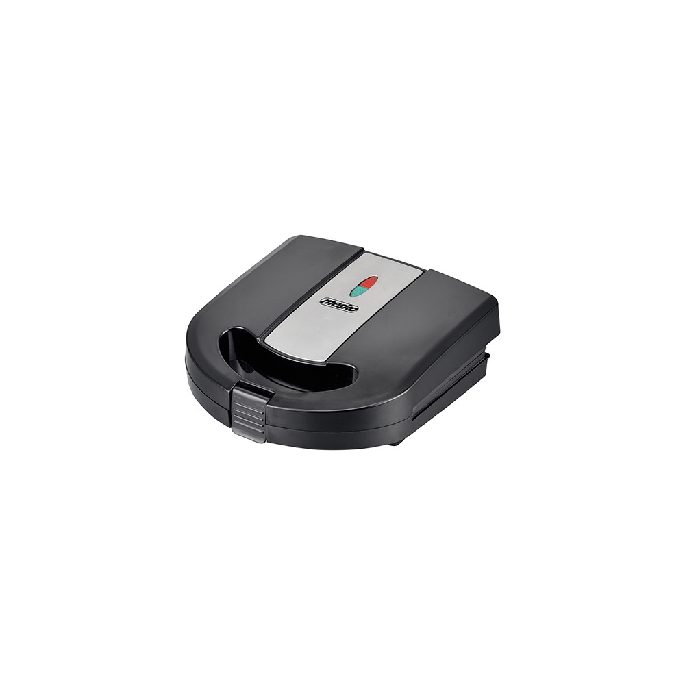 Produktbild för Mesko MS 3045 - smörgåsgrill/våffeljärn/grill - silver/svart