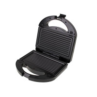 Produktbild för Mesko MS 3045 - smörgåsgrill/våffeljärn/grill - silver/svart