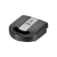 Produktbild för Mesko MS 3045 - smörgåsgrill/våffeljärn/grill - silver/svart