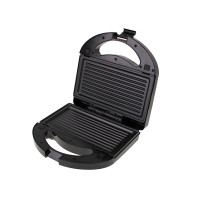 Produktbild för Mesko MS 3045 - smörgåsgrill/våffeljärn/grill - silver/svart