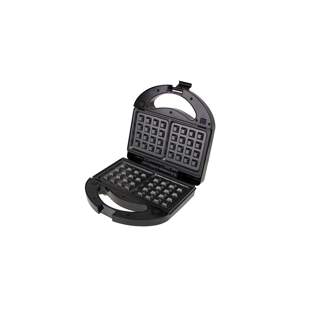 Produktbild för Mesko MS 3045 - smörgåsgrill/våffeljärn/grill - silver/svart