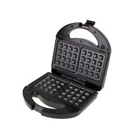 Produktbild för Mesko MS 3045 - smörgåsgrill/våffeljärn/grill - silver/svart